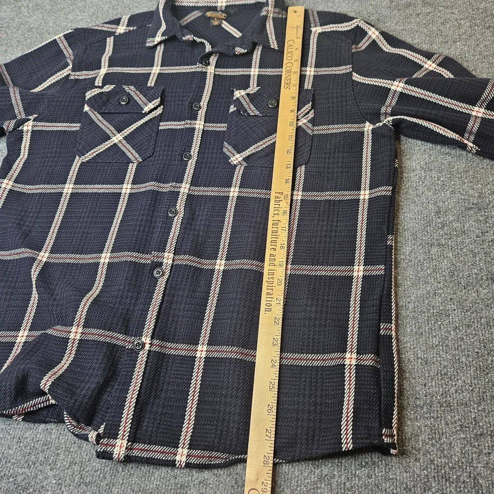 Pacific Trail Mens Woven Plaid Blanket Shirt‎ Heavyweight Longsleeve Large